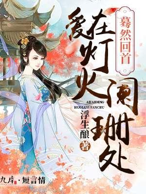 蓦然回首却在灯火阑珊处什么歌